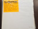 THE BEATLES WHITE ALBUM US ORIG'68 APPLE 7 MISPRINT SONGS STICKER BAGGY COMPLETE