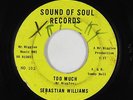 Northern Soul 45 - Sebastian Williams - Too Much - Sound Of Soul - mp3
