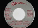 Modern Soul Boogie Rap 45 - BRMP Community Chorus - Let Love Shine - Gamma VG++