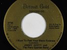 Sweet Soul 45 - Jimmy Scott - Feel Your Warm Embrace - Detroit Gold - mp3