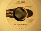 IRMA & THE FASCINATORS Lost Love 1965 northern soul promo 7