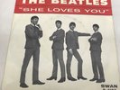 THE BEATLES She Loves You/I'll Get You with PICTURE SLEEVE S-4152 SWAN 45 EX