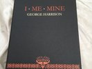 GEORGE HARRISON I ME MINE EXTENDED EDITION GENESIS PUBLICATION  BOOK  rare vinyl