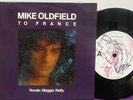 MIKE OLDFIELD To France WL PROMO 45 Virgin AUSTRALIA   RARE 7 Picture Sleeve