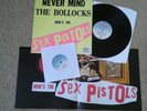SEX PISTOLS - NEVER MIND THE BOLLOCKS LP + SUBMISSION 7