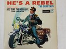THE CRYSTALS, HE'S A REBEL, MONO, UK LONDON LP HAU 8120 1K/1K