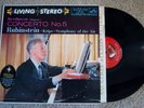 Beethoven Rubinstein Symphony Concerto No. 5 Record lp original vinyl album