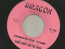 HALLOWEEN VOCAL bw INSTRO--COUNT LORRY & BITERS- FRANKENSTEIN STOMP-HEAR -DRAGON
