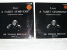 HMV EMI ASD 317 & 318 ED1 Liszt A Faust Symphony Sir Thomas Beecham All NM.