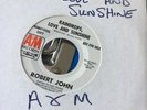 northern soul robert john raindrops love & sunshineRARE WHITE DEMO A&M Records