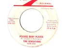 THE SENSATIONS   Way Out 45   Please Baby Please 1966 Northern Soul HEAR