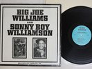 BIG JOE WILLIAMS BLUES CLASSICS 21 BLUES CLASSICS BC-21 Japan LP