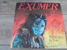 Exumer - Possessed By Fire 1986 GERMANY LP DISASTER SIGNED/AUTOGRAPHED