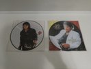 BEAUTIFUL  Michael Jackson Thriller Bad 25TH ANNIVERSARY 2 PICTURE DISC LP LOT