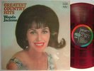 WANDA JACKSON JAPAN RED VINYL EX+ GREATEST COUNTRY HITS