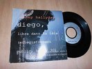 JOHNNY HALLYDAY Diego / Mont P'tit Loup RARE PROMO 7'' EP PHONOGRAM 878708-7