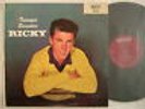 RICKY NELSON - TEENAGER SENSATION / 60'S LP JAPAN