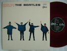 RED VINYL / THE BEATLES HELP / ODEON NM MINT- CLEAN COPY