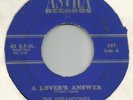 THE DREAMTONES ?*A Lover's Answer / Mean Man* 1959 Vinyl Astra 45rpm