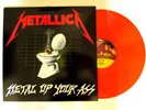 METALLICA METAL UP YOUR ASS LP NO LIFE TIL LEATHER IMPORT COLOR VINYL