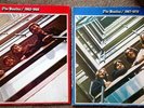 The Beatles Red and Blue albums vinyl LPs GOOD CONDITION