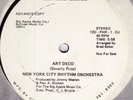 NEW YORK CITY RHYTHM ORCHESTRA ART DECO NM WLP DISCO 12