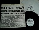 CDN 2LP SET MICHAEL SNOW 