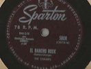 78 Rpm Record Rockabilly The Champs Tequila / Train To Nowhere