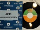 AC/DC ?– Dirty Deeds Done Dirt Cheap (LIVE)- 45 Spain PROMO  – MINT REC * Warner
