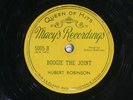 78 RPM -- Hubert Robinson, Macy's 5005, V+ Blues - R&B - Rock