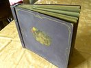 ORIGINALES Plattenalbum Schellackplatten Grammophon-Schellack-Platten 30cm LILA