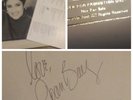 PROMO   signed autographed JOAN BAEZ record vinyl   Recently LP 1987