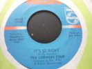 The Corner's Four- IT's so right / Love 45 rare Mod Garage 1967 near mint