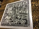 KILLED BY DEATH #1 Rare Punk 77-82 COLOR VINYL compilation REDRUM RECORDS