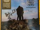 CACTUS WORLD NEWS fully signed LP vinyl Urban Beaches (U2 Simple Minds)