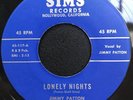 Jimmy Patton - Lonely Nights / Okie’s In The Pokie Sims Rockabilly 45 VG++