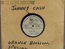 1965 Johnny Cash, Acetate Master Record, Columbia Studio Orange Blossom Special