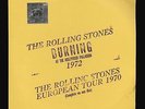 VINYL LP Rolling Stones - Burning ... European Tour 2LP TMOQ PR Yellow Red Vinyl