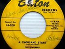 The RIVILEERS orig. vg Baton doowop 45 A Thousand Stars b/w Hey Chiquita e3962