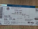 altes U2 ticket-eintrittskarte 360 tour 10.08.2010 frankfurt