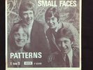 Small Faces: Patterns / E too D. Mega RARE Danish issue. EX+