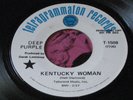 DEEP PURPLE kentucky woman/hard road 1968 US T-1508 WLP PS 45 MONARCH PRESS EX-
