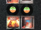 AC/DC 7” Vinyl Single Set High Voltage Dirty Deeds Its A Long Way Hell Ain’t
