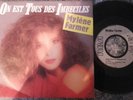 MYLENE  FARMER   RARE 45 tours On est tous des imbéciles
