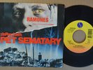 ROCK 45 - RAMONES - PET SEMETARY /SHEENA IS A PUNK ROCKER w/ PIC SLEEVE M- HEAR