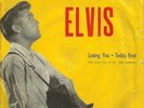 ELVIS PRESLEY Loving You Orig. ITALIEN PS Single M- BLUE Label