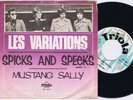 LES VARIATIONS Spicks And Specks danish 45PS 1967 Mustang Sally'