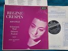 SXL 6333 wbg REGINE CRESPIN Song Recital SCHUMANN WOLF DEBUSSY POULENC