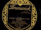 COLONIAL CLUB ORCHESTRA You're the cream in my Coffee -Klassiker -  78rpm  S425