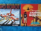 2 45 giri cartoni animati UFO Robot + Capitan Harlock